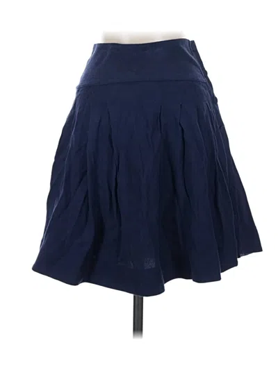 Pre-owned Zara Basic Casual Skirt In Blue