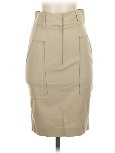 Pre-owned Zara Basic Casual Skirt In Brown