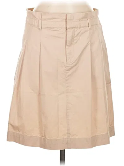 Pre-owned Zara Basic Casual Skirt In Brown
