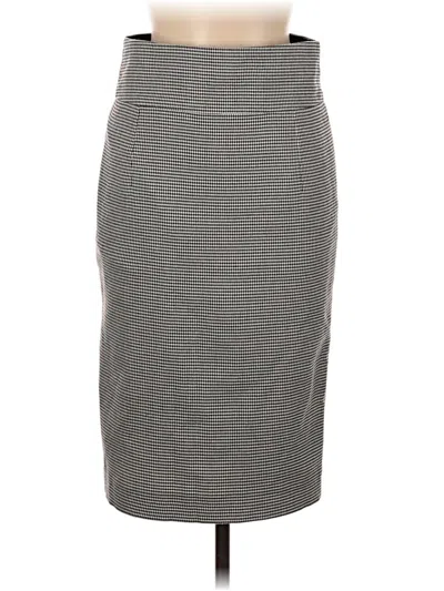 Pre-owned Zara Basic Casual Skirt In Gray