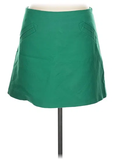 Pre-owned Zara Basic Casual Skirt In Green