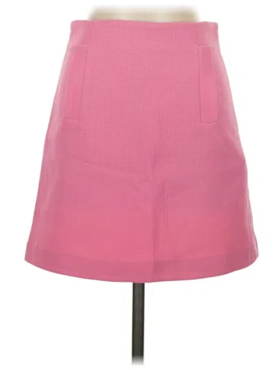 Pre-owned Zara Basic Casual Skirt In Pink