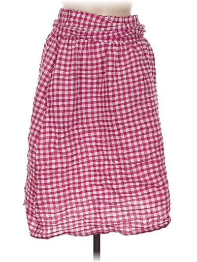 Pre-owned Zara Basic Casual Skirt In Pink