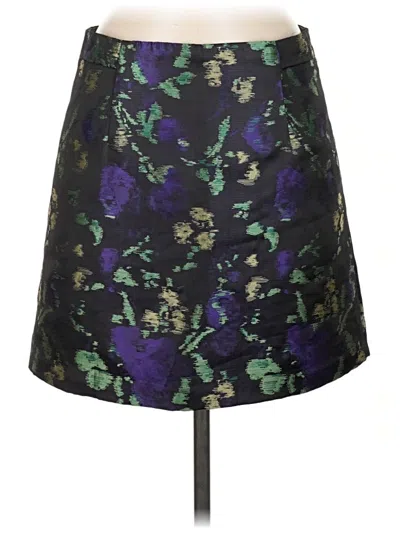 Pre-owned Zara Basic Casual Skirt In Purple