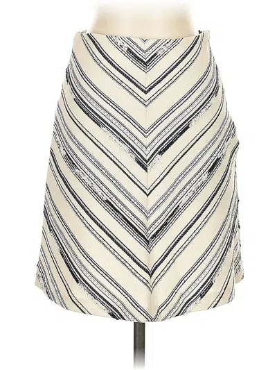 Pre-owned Zara Basic Casual Skirt In White