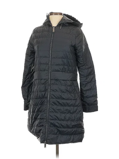 Pre-owned Zara Basic Coat In Black