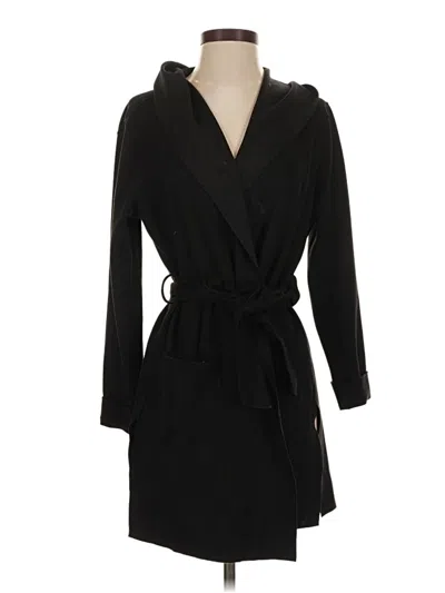 Pre-owned Zara Basic Coat In Black