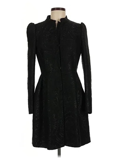 Pre-owned Zara Basic Coat In Black
