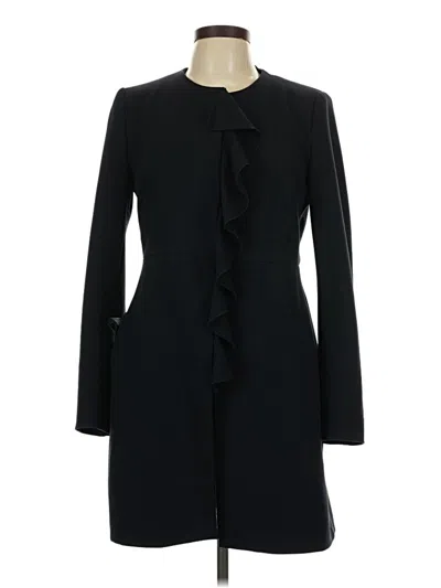 Pre-owned Zara Basic Coat In Black