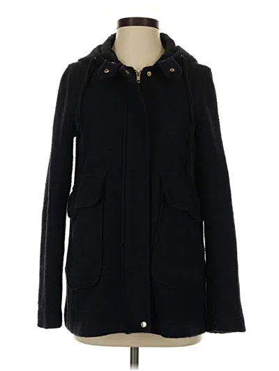 Pre-owned Zara Basic Coat In Black
