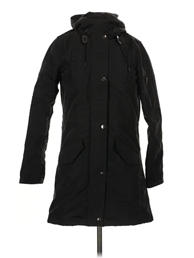Pre-owned Zara Basic Coat In Black