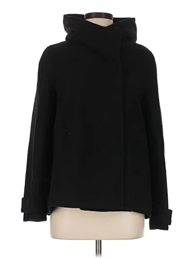 Pre-owned Zara Basic Coat In Black