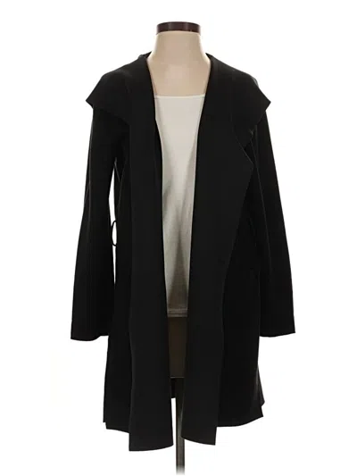 Pre-owned Zara Basic Coat In Black