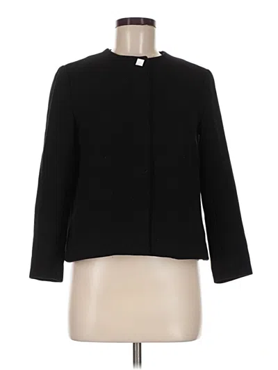 Pre-owned Zara Basic Coat In Black