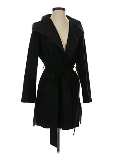 Pre-owned Zara Basic Coat In Black
