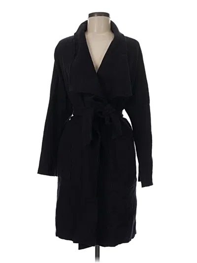 Pre-owned Zara Basic Coat In Black