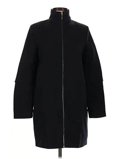 Pre-owned Zara Basic Coat In Black