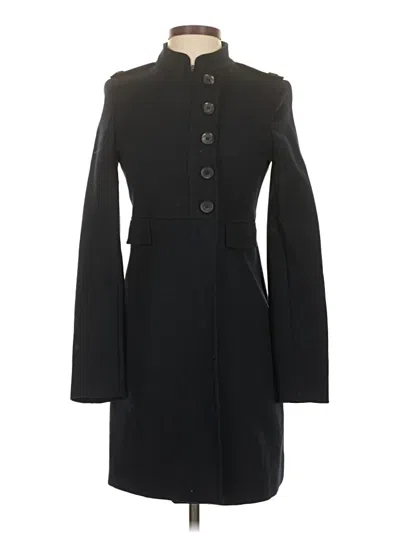 Pre-owned Zara Basic Coat In Black