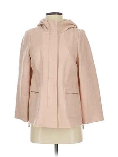 Pre-owned Zara Basic Coat In Pink