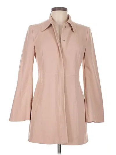 Pre-owned Zara Basic Coat In Tan