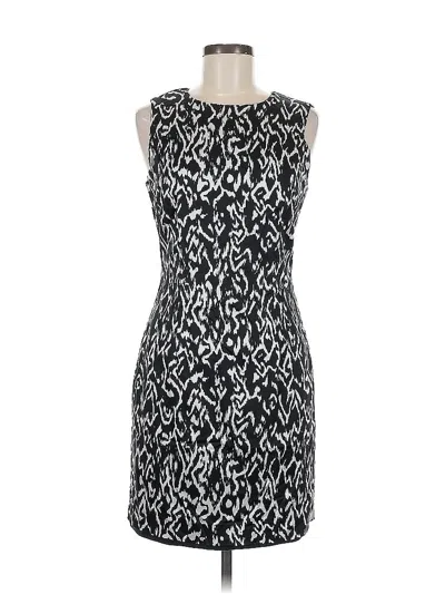 Pre-owned Zara Basic Cocktail Dress In Black