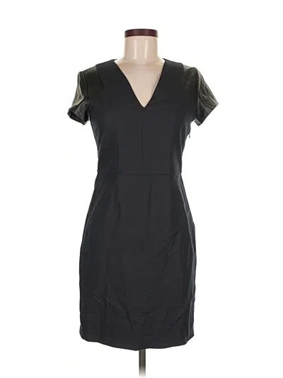 Pre-owned Zara Basic Cocktail Dress In Black