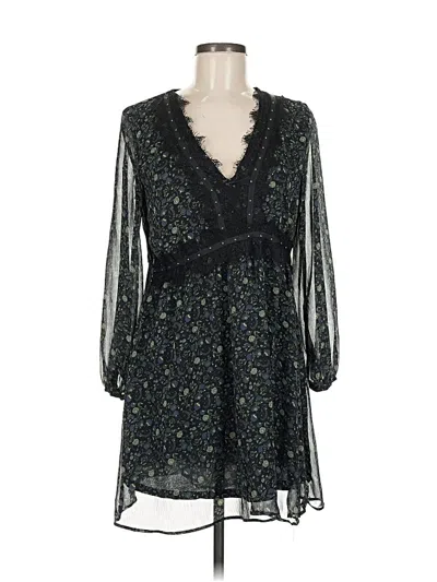 Pre-owned Zara Basic Cocktail Dress In Black
