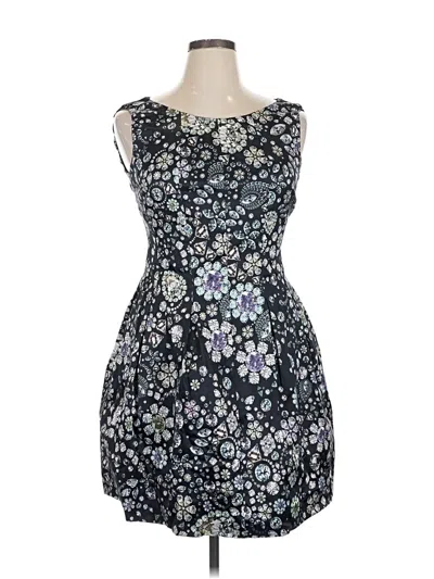 Pre-owned Zara Basic Cocktail Dress In Black