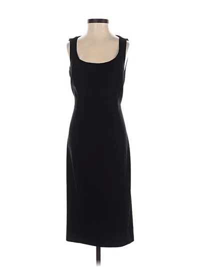 Pre-owned Zara Basic Cocktail Dress In Black