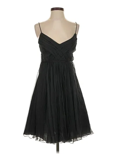 Pre-owned Zara Basic Cocktail Dress In Black
