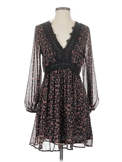 Pre-owned Zara Basic Cocktail Dress In Black