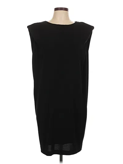 Pre-owned Zara Basic Cocktail Dress In Black
