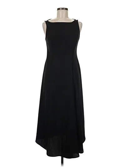 Pre-owned Zara Basic Cocktail Dress In Black