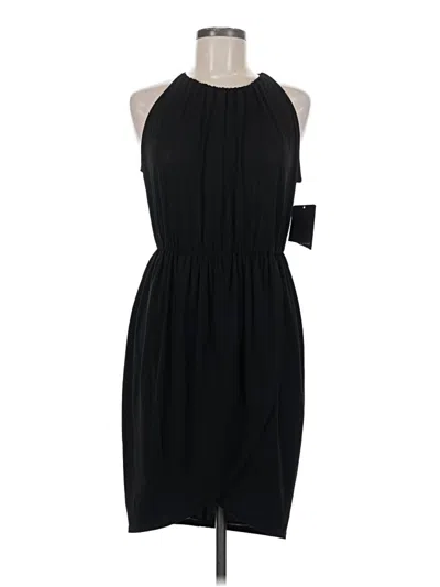 Pre-owned Zara Basic Cocktail Dress In Black