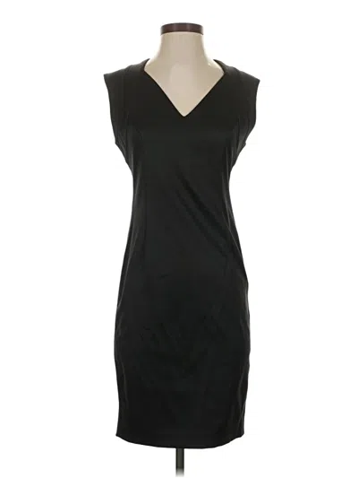 Pre-owned Zara Basic Cocktail Dress In Black