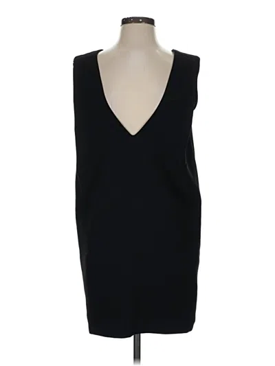 Pre-owned Zara Basic Cocktail Dress In Black