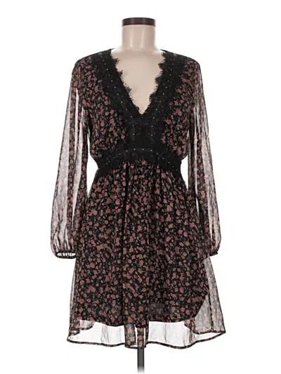 Pre-owned Zara Basic Cocktail Dress In Black