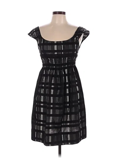 Pre-owned Zara Basic Cocktail Dress In Black