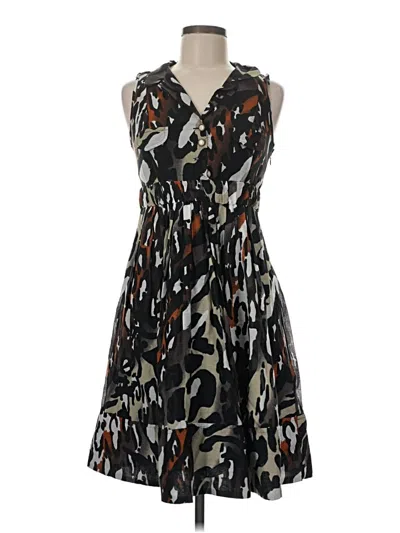 Pre-owned Zara Basic Cocktail Dress In Black