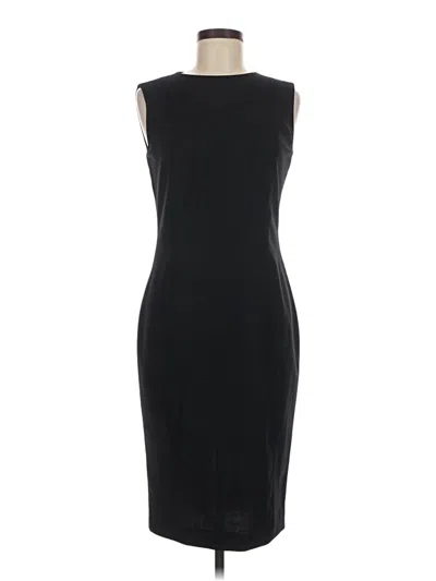 Pre-owned Zara Basic Cocktail Dress In Black