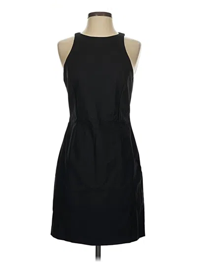 Pre-owned Zara Basic Cocktail Dress In Black