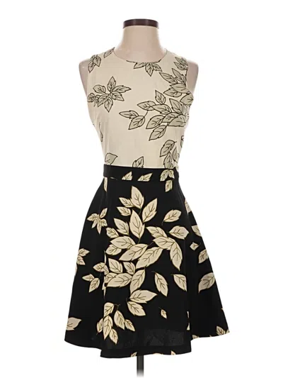 Pre-owned Zara Basic Cocktail Dress In Black