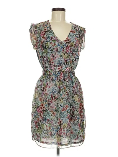 Pre-owned Zara Basic Cocktail Dress In Gray