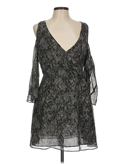 Pre-owned Zara Basic Cocktail Dress In Gray