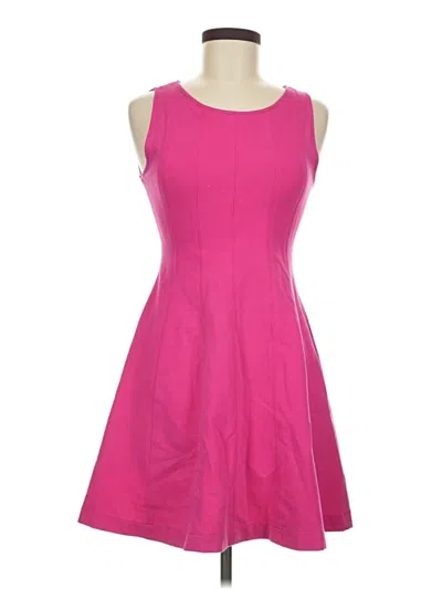 Pre-owned Zara Basic Cocktail Dress In Pink