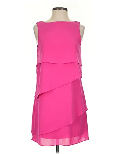 Pre-owned Zara Basic Cocktail Dress In Pink