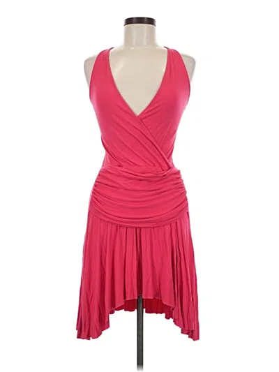 Pre-owned Zara Basic Cocktail Dress In Pink