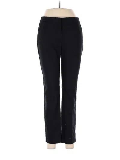 Pre-owned Zara Basic Dress Pants In Black