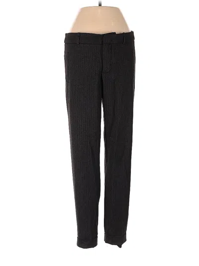 Pre-owned Zara Basic Dress Pants In Black