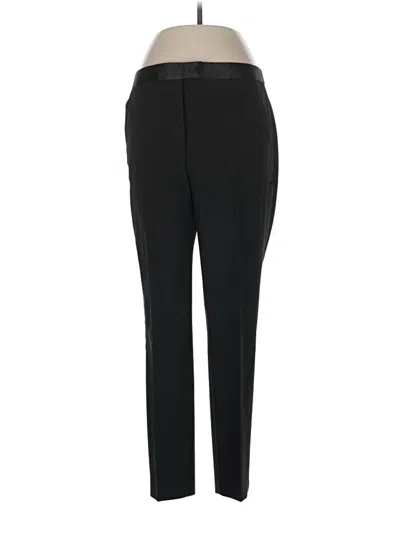 Pre-owned Zara Basic Dress Pants In Black